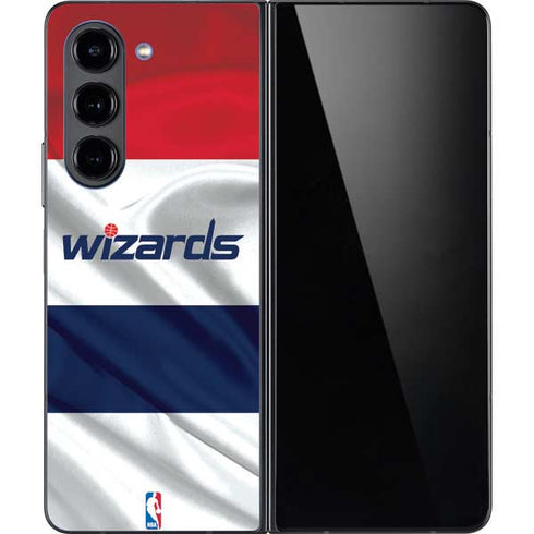 NBA Washington Wizards Home Jersey Galaxy Z Fold5 5G Skin